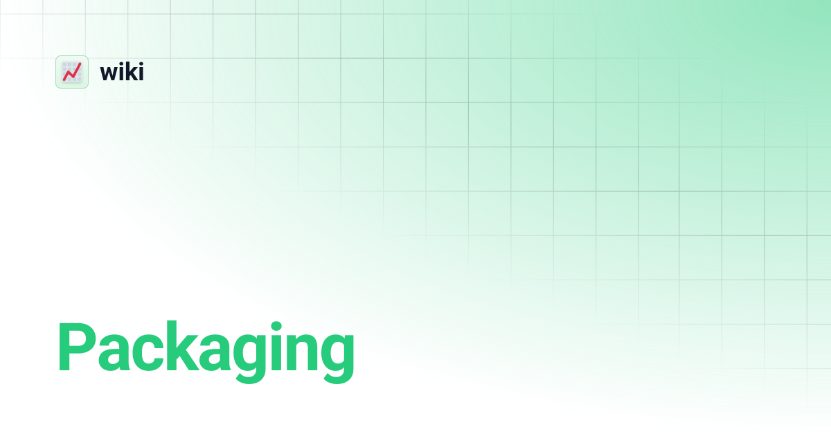 Packaging | wiki